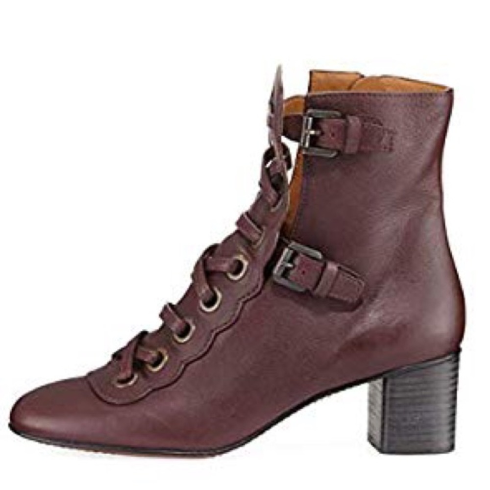 Chloe Orsen Lace Up 30mm Bootie